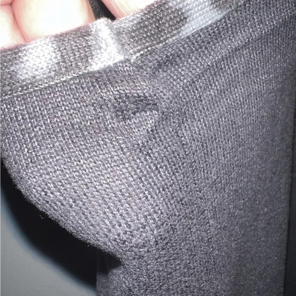 Lucky Brand Women's Knit Scoop Neck Tank Top Leopard Print Trim Gray Size Large - Picture 3 of 8